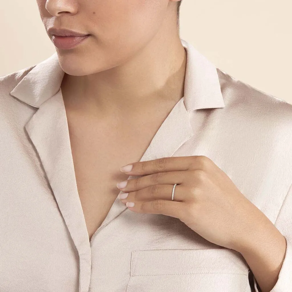 Histoire D'Or Alliance Lauralee Or Blanc Diamant – Image 5