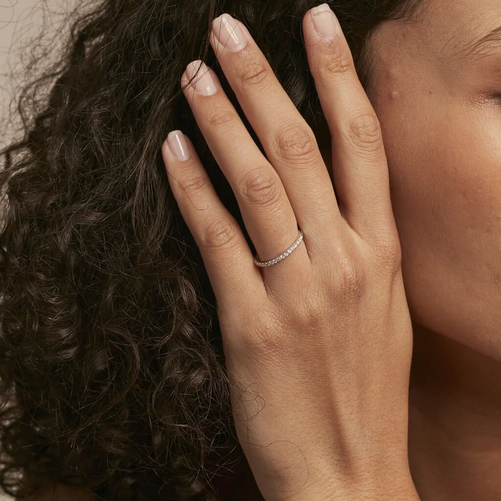 Histoire D'Or Alliance Lauralee Or Blanc Diamant – Image 6