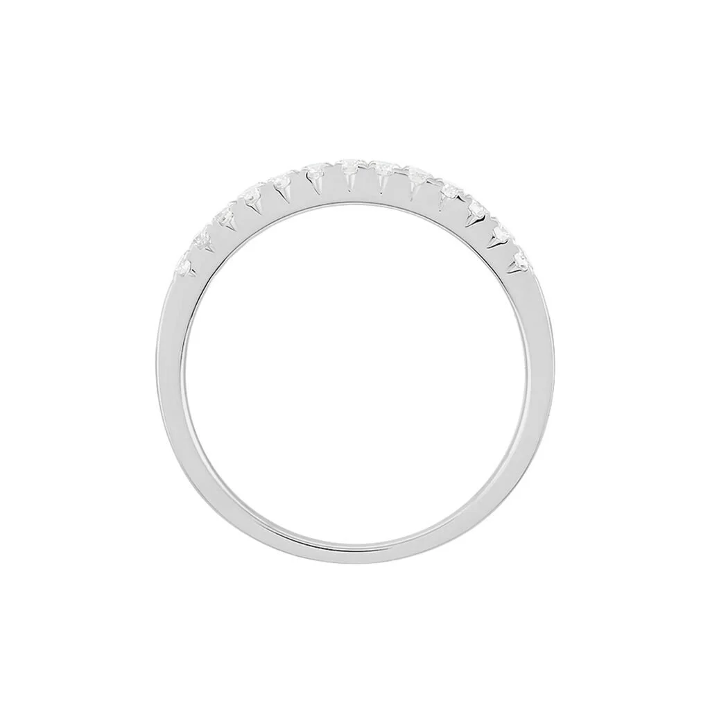 Histoire D'Or Alliance Pristina Or Blanc Diamant – Image 3