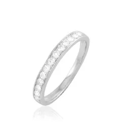Histoire D'Or Alliance Juliette Or Blanc Diamant