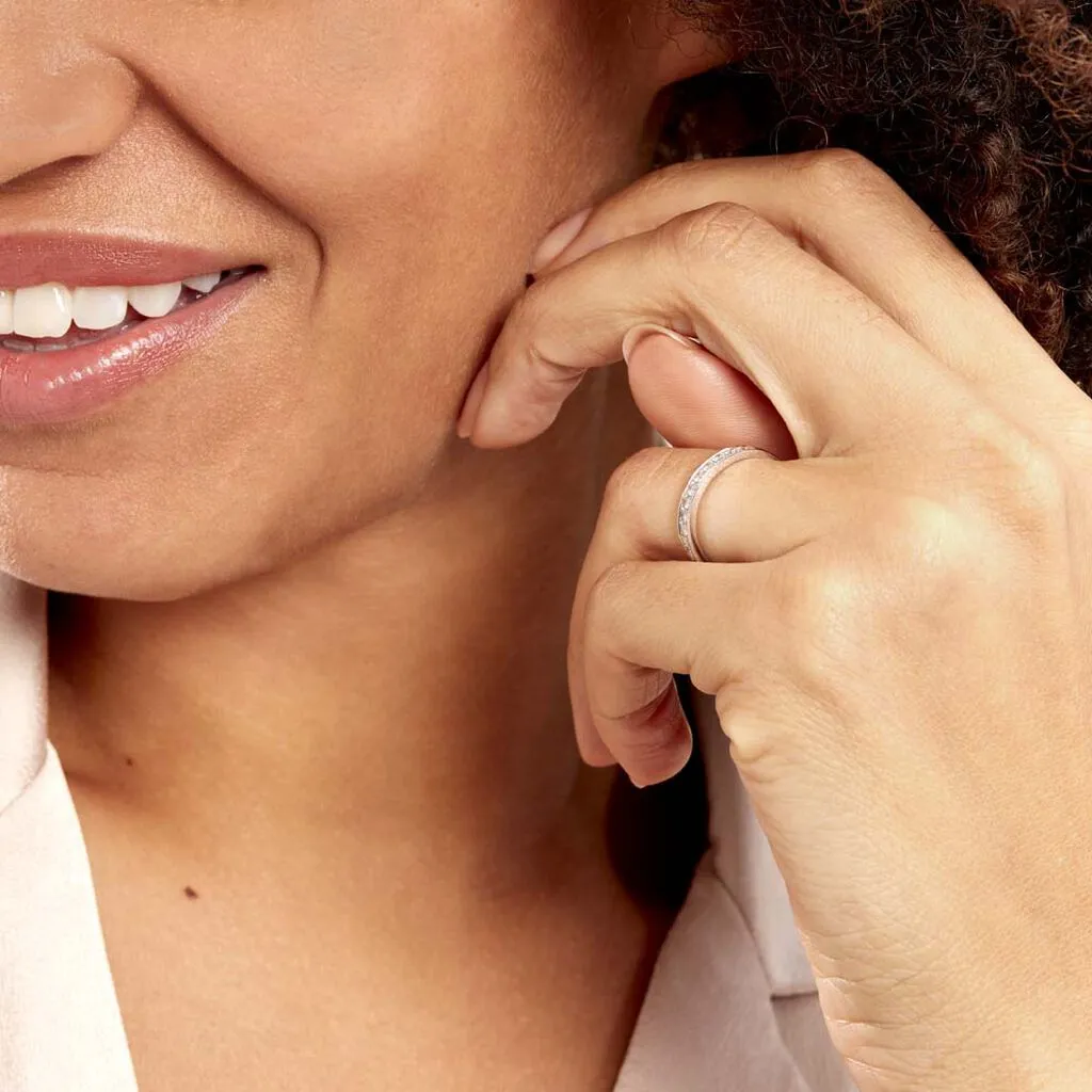 Histoire D'Or Alliance Juliette Or Blanc Diamant – Image 4