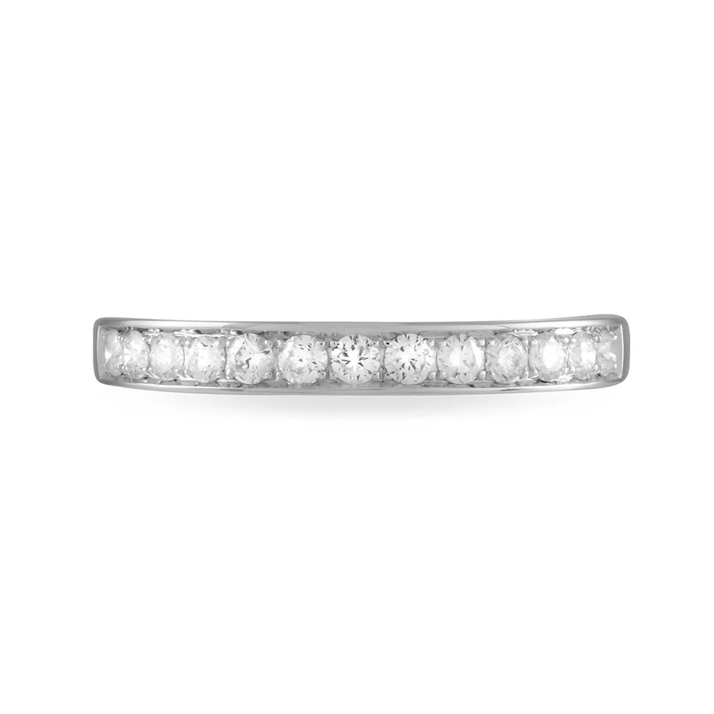 Histoire D'Or Alliance Juliette Or Blanc Diamant – Image 2