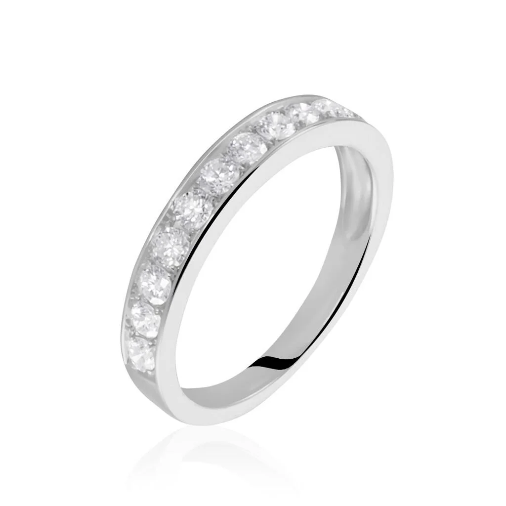 Histoire D'Or Alliance Juliette Or Blanc Diamant