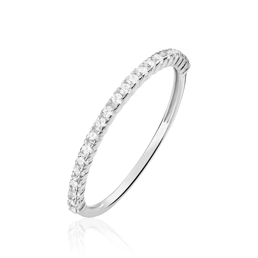 Histoire D'Or Alliance Julietta Or Blanc Oxyde De Zirconium