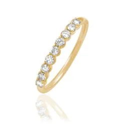 Histoire D'Or Alliance Eloise Or Jaune Diamant