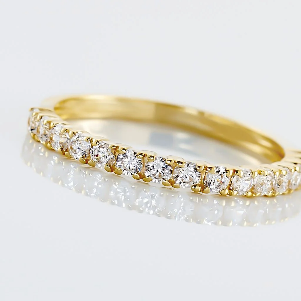 Histoire D'Or Alliance Julietta Or Jaune Oxyde De Zirconium – Image 3