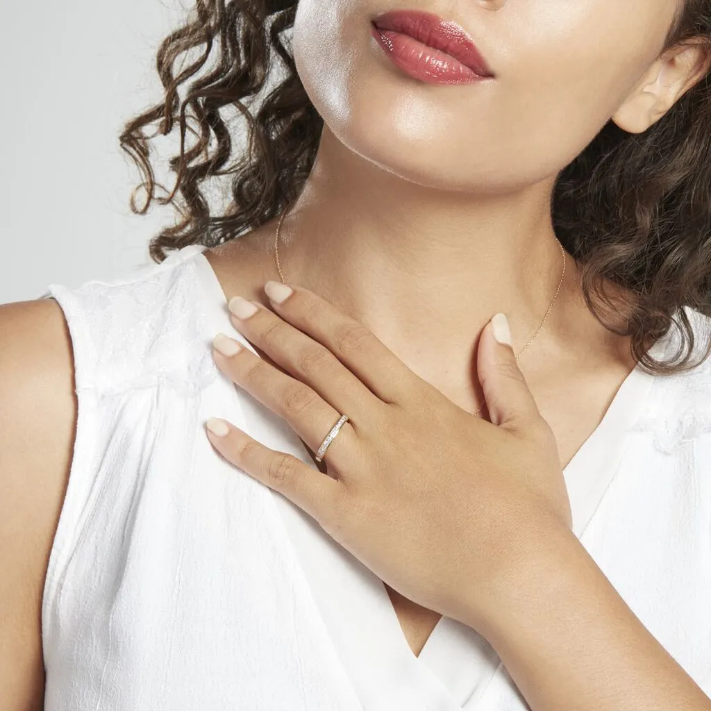 Histoire D'Or Demi Alliance Davila Or Jaune Oxyde – Image 5