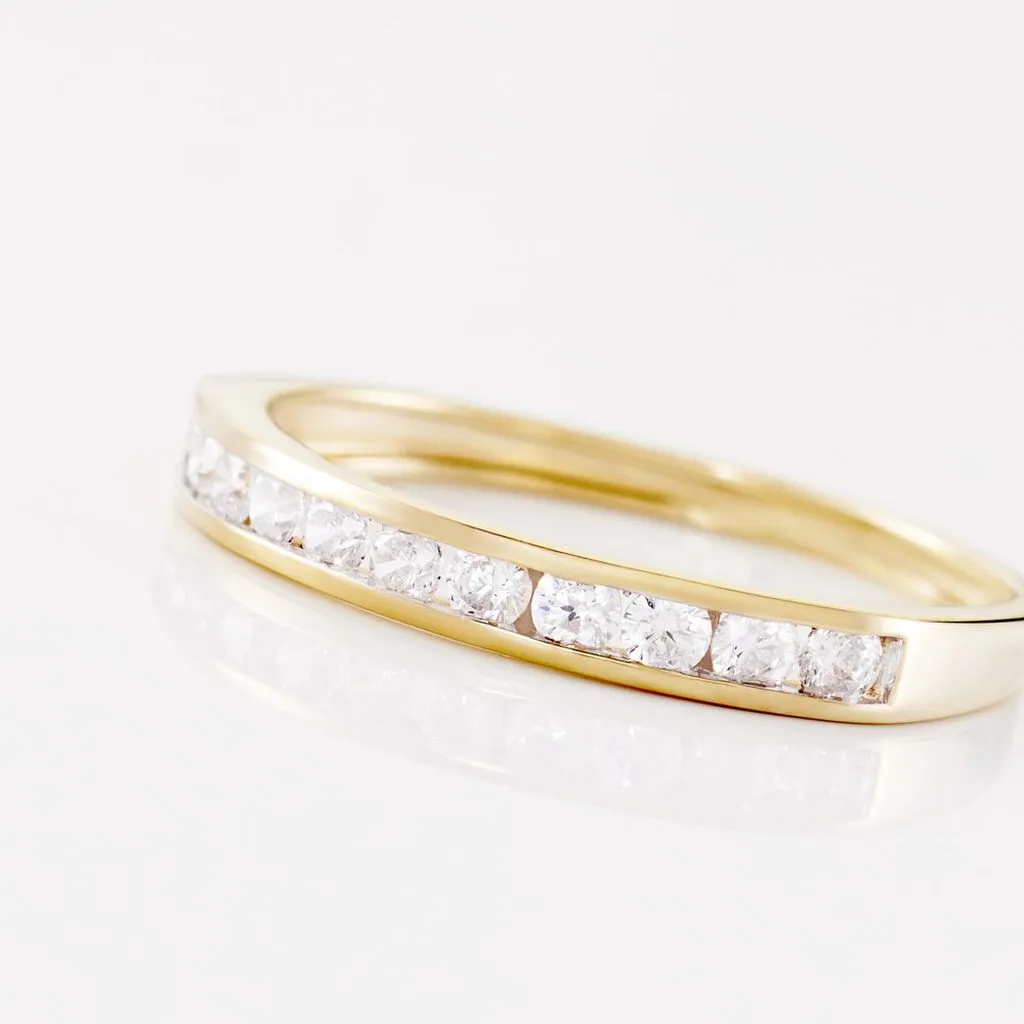 Histoire D'Or Demi Alliance Davila Or Jaune Oxyde – Image 4