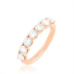 Histoire D'Or Alliance Eloise Or Rose Diamant