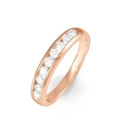 Histoire D'Or Alliance Giulia Or Rose Diamant