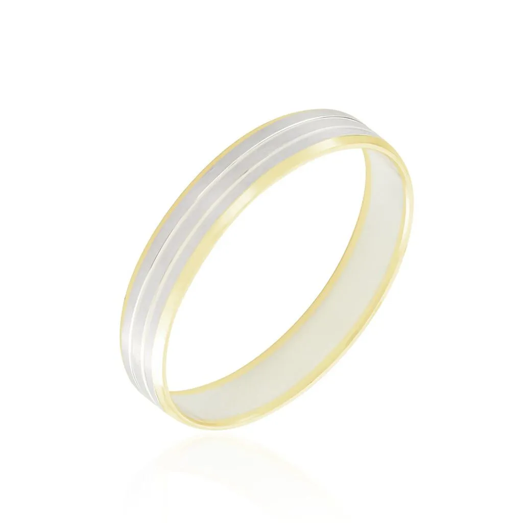 Histoire D'Or Alliance Ahmad Or Bicolore