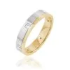 Histoire D'Or Alliance Camy Or Bicolore Diamant