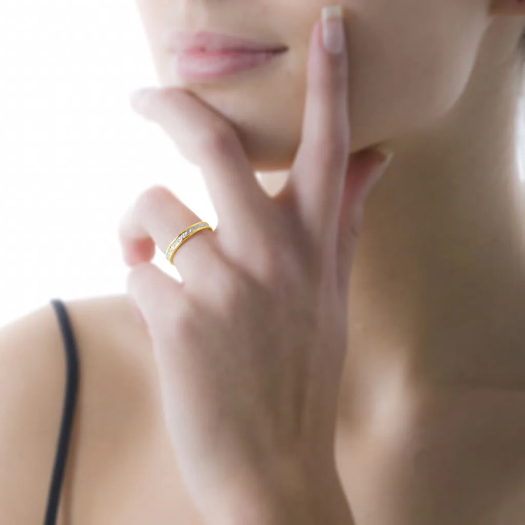 Histoire D'Or Alliance Laura Or Bicolore – Image 4