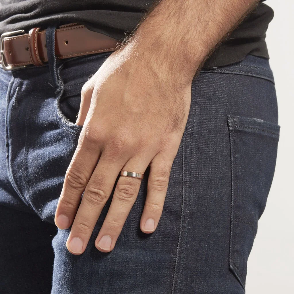 Histoire D'Or Alliance Hevan Ruban Or Bicolore – Image 4