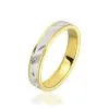 Histoire D'Or Alliance Ilki Ruban Or Bicolore