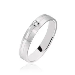 Histoire D'Or Alliance Shehrazade Or Blanc Diamant