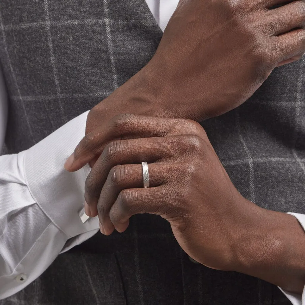 Histoire D'Or Alliance Hippolyt Or Blanc – Image 7