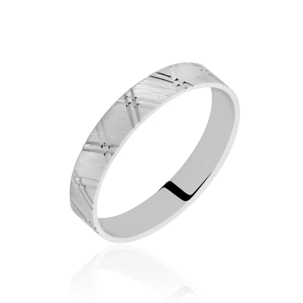 Histoire D'Or Alliance Epinel Or Blanc