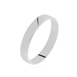 Histoire D'Or Alliance Julie Ruban Classique Or Blanc