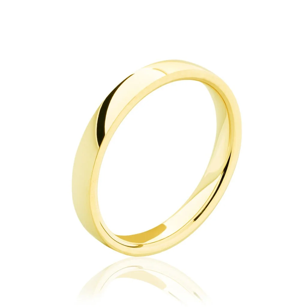 Histoire D'Or Alliance Jules Ruban Confort Or Jaune