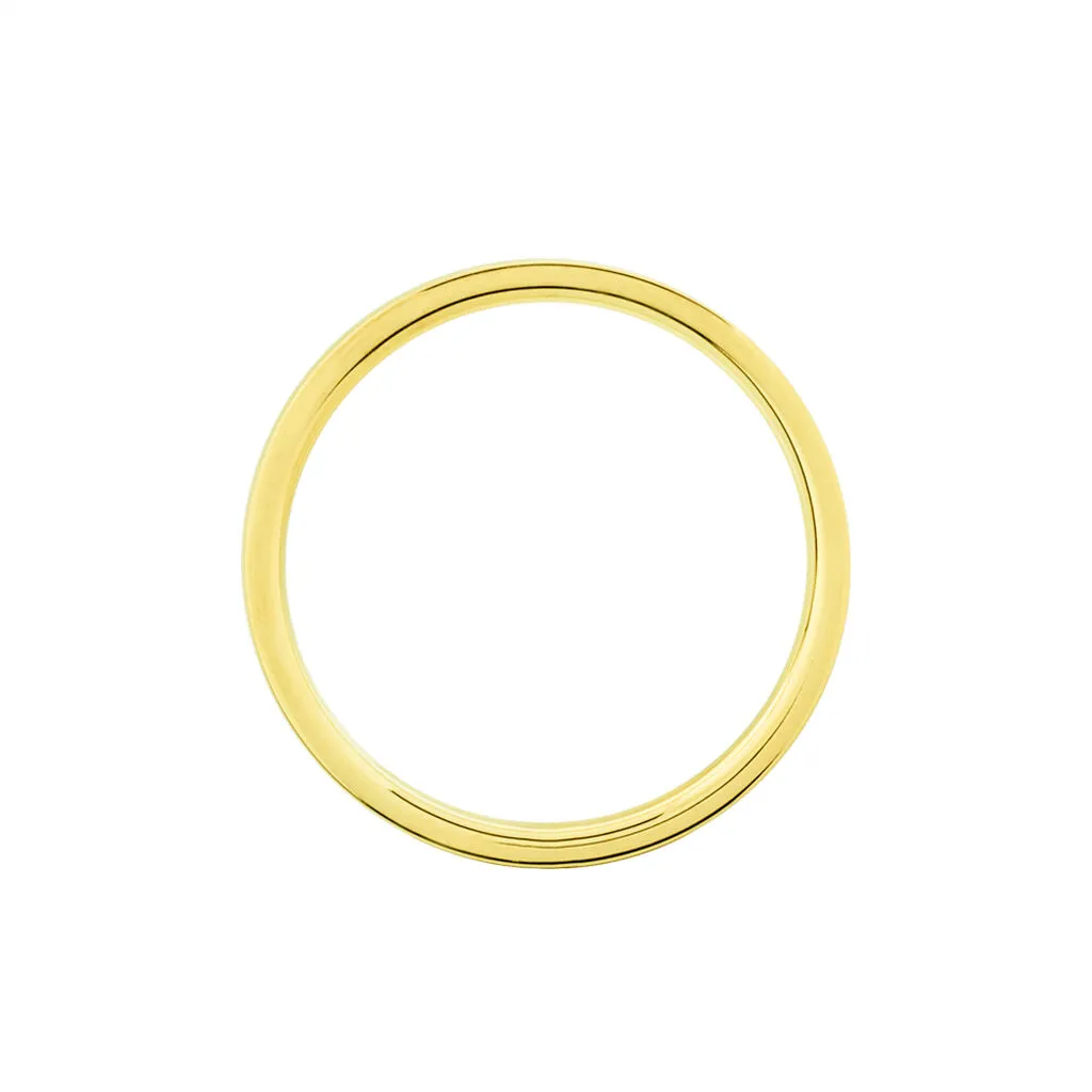 Histoire D'Or Alliance Jules Ruban Confort Or Jaune – Image 3
