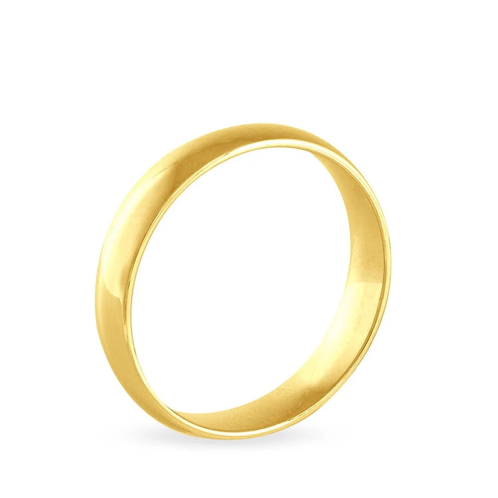 Histoire D'Or Alliance Sonia Demi Jonc Confort Or Jaune – Image 2