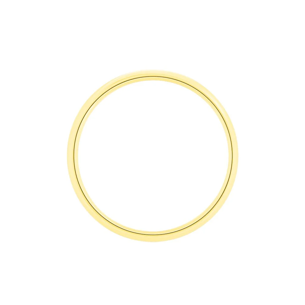 Histoire D'Or Alliance Sonia Demi Jonc Confort Or Jaune – Image 3