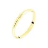 Histoire D'Or Alliance Demi Jonc Classique Or Jaune