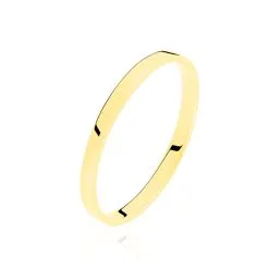 Histoire D'Or Alliance Julie Ruban Classique Or Jaune