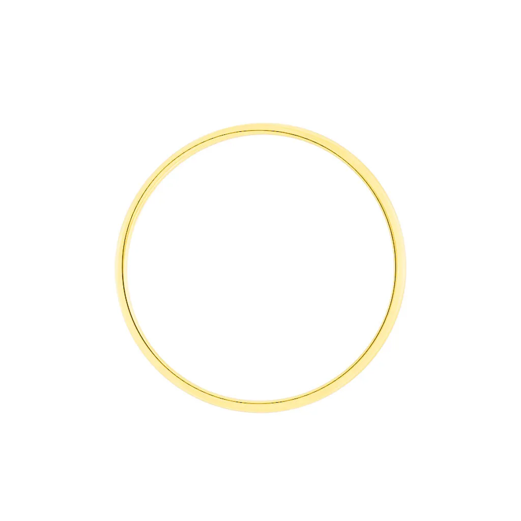 Histoire D'Or Alliance Julie Ruban Classique Or Jaune – Image 3