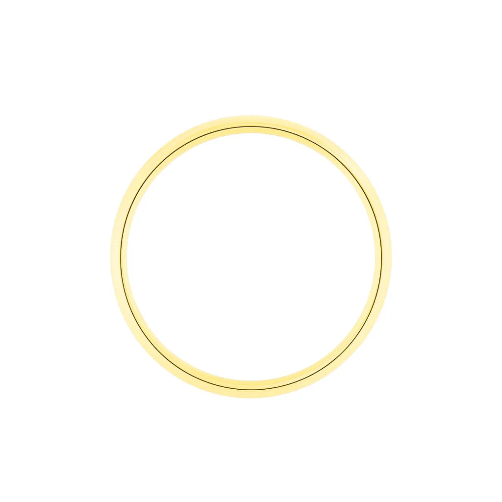 Histoire D'Or Alliance Sonia Demi Jonc Confort Or Jaune – Image 3