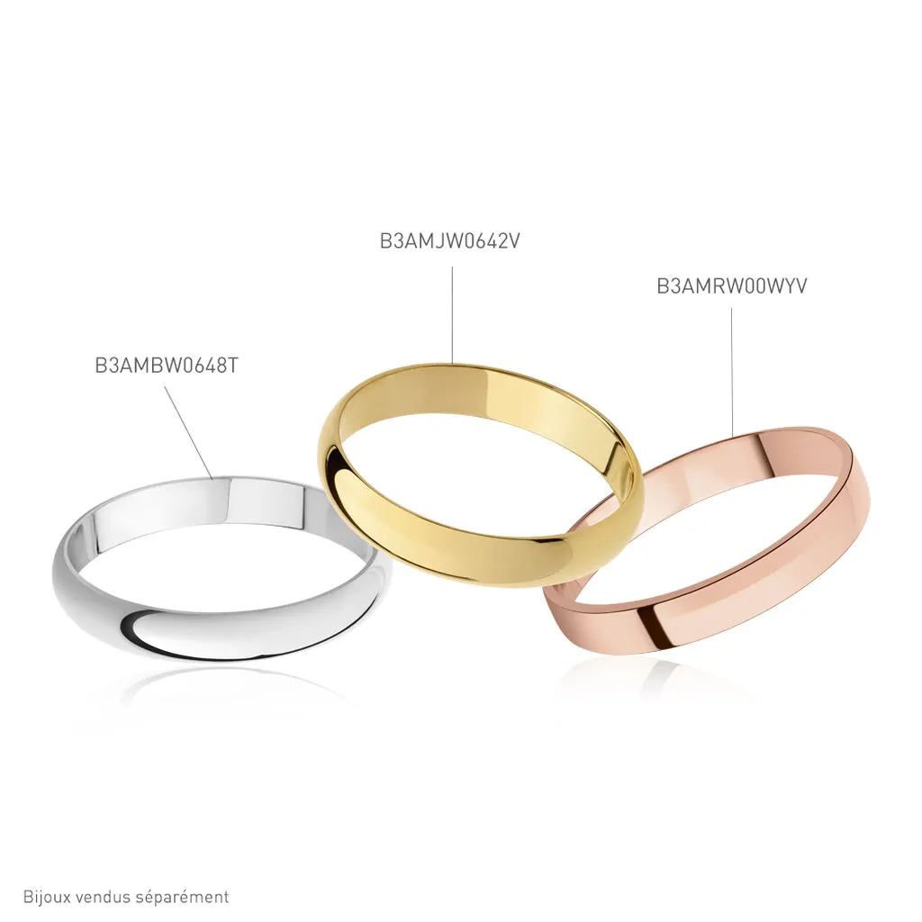 Histoire D'Or Alliance Sonia Demi Jonc Confort Or Jaune – Image 4