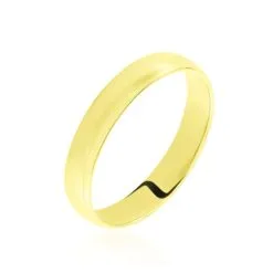 Histoire D'Or Alliance Sonia Demi Jonc Confort Or Jaune