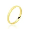 Histoire D'Or Alliance Facetee Demi Jonc Classique Or Jaune