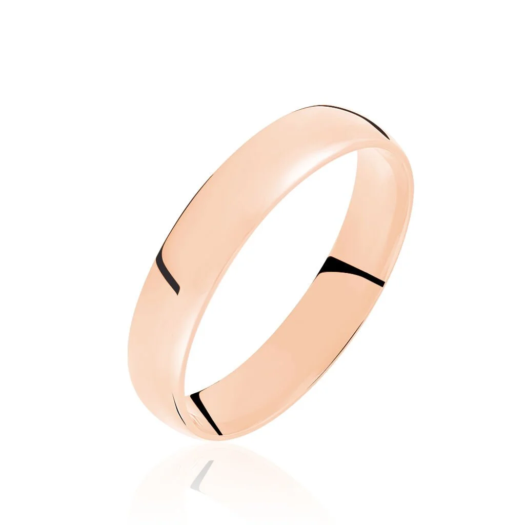 Histoire D'Or Alliance Sonia Demi Jonc Confort Or Rose