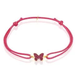 Histoire D'Or Bracelet Solena Papillon Or Jaune