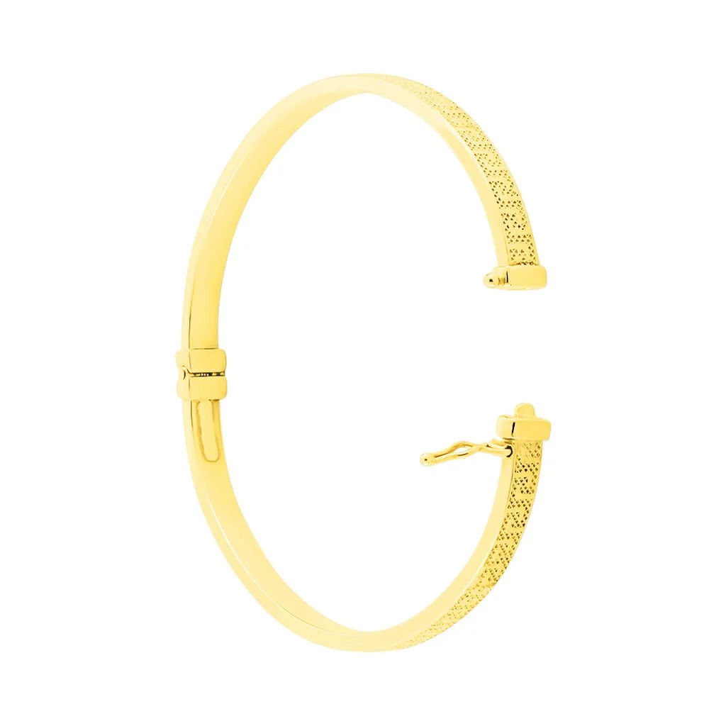 Histoire D'Or Bracelet Jonc Capucina Grec Or Jaune – Image 2