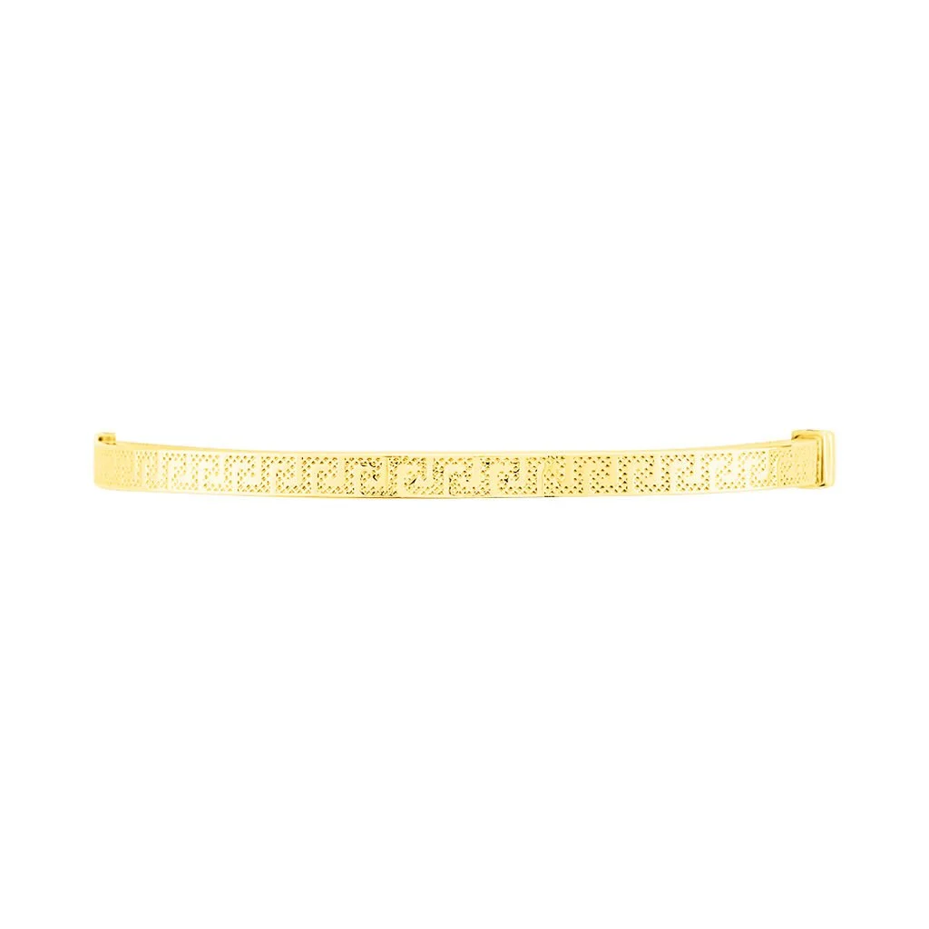 Histoire D'Or Bracelet Jonc Capucina Grec Or Jaune – Image 3