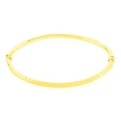 Histoire D'Or Bracelet Jonc Cleanne Fil Rond Or Jaune