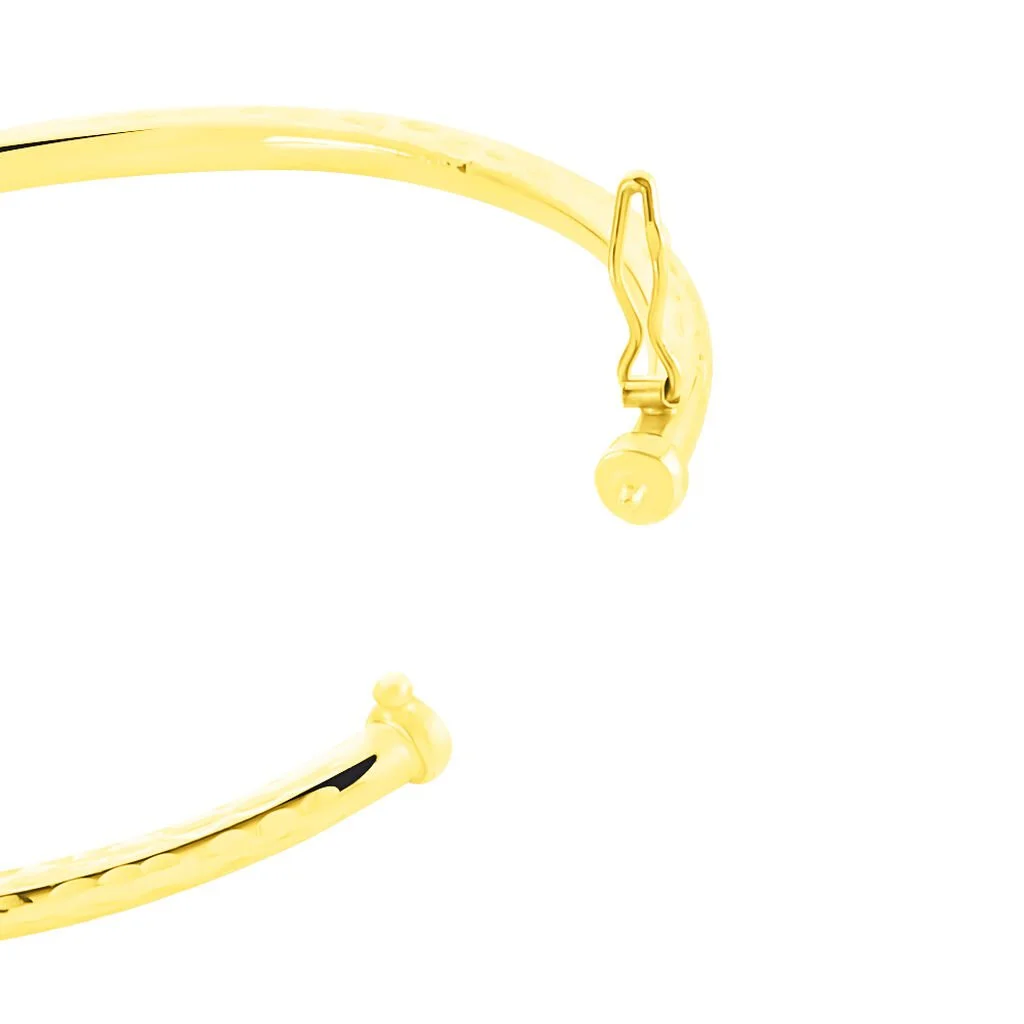 Histoire D'Or Bracelet Jonc Cleanne Fil Rond Or Jaune – Image 2
