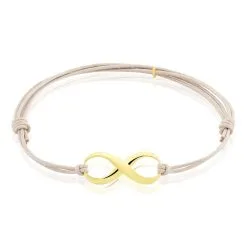 Histoire D'Or Bracelet Infini Or Jaune