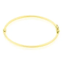 Histoire D'Or Bracelet Jonc Cynthia Fil Carre Lisse Or Jaune