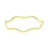 Histoire D'Or Bracelet Jonc Jennie Ondule Or Jaune