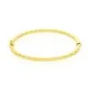 Histoire D'Or Bracelet Jonc Jennie Diamante Or Jaune