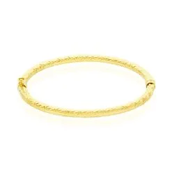 Histoire D'Or Bracelet Jonc Jennie Diamante Or Jaune