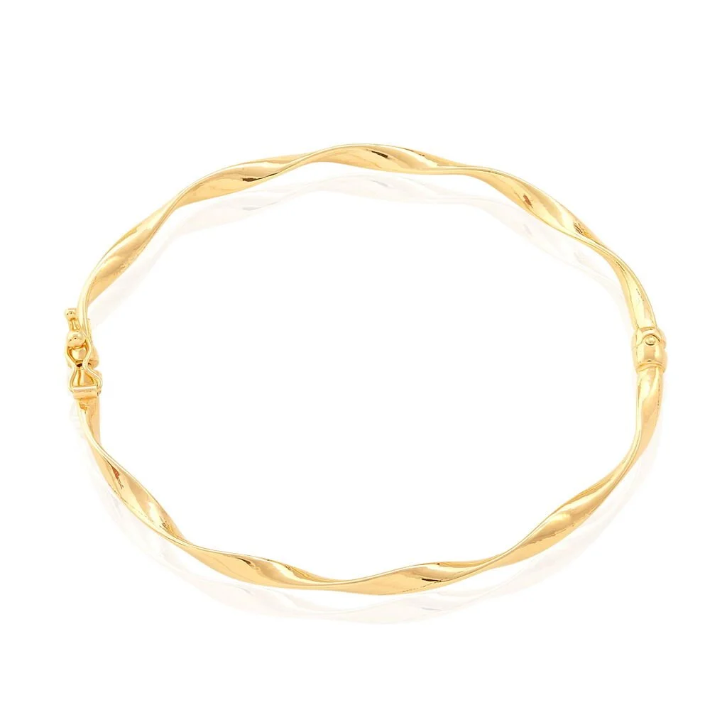 Histoire D'Or Bracelet Jonc Anaisaae Torsade Or Jaune