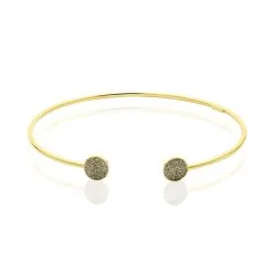 Histoire D'Or Bracelet Jonc Eryne Or Jaune