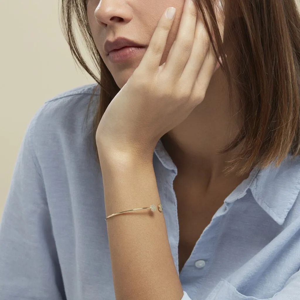 Histoire D'Or Bracelet Jonc Eryne Or Jaune – Image 4