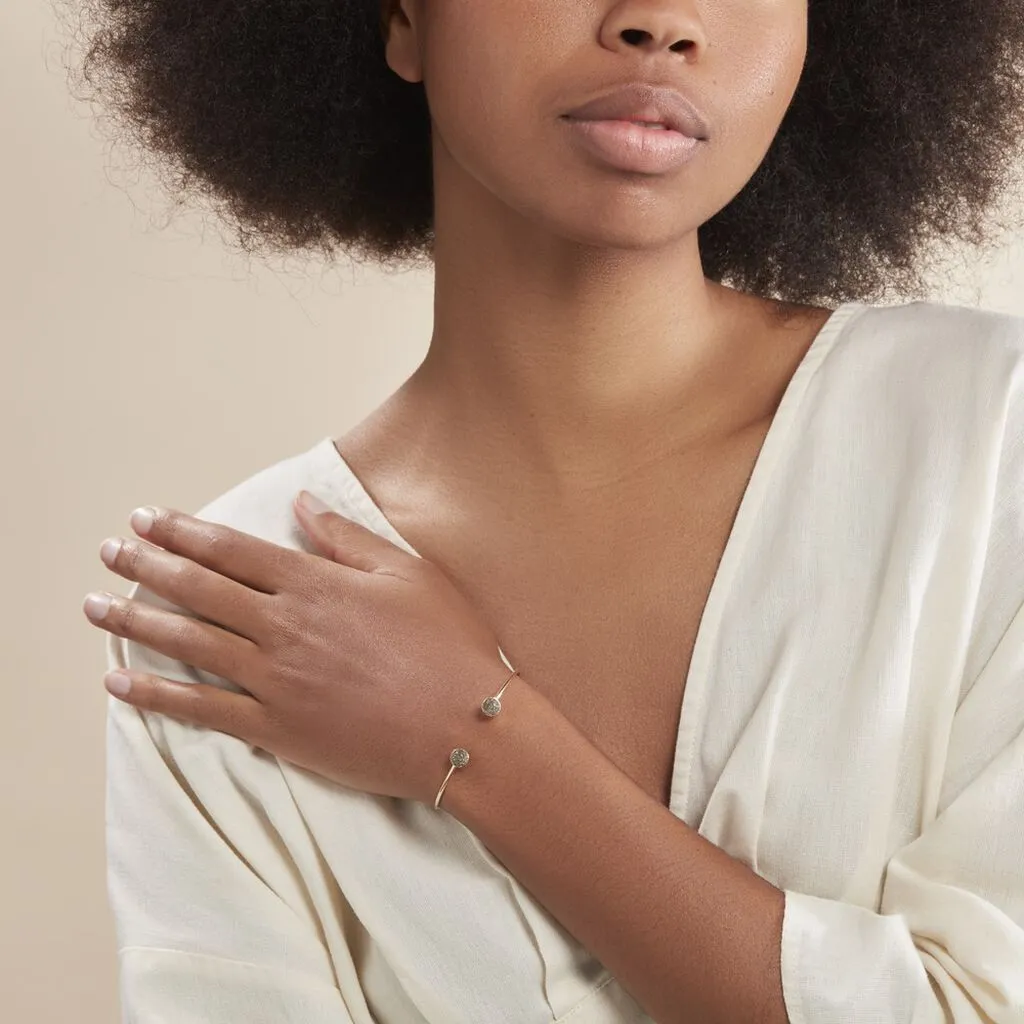 Histoire D'Or Bracelet Jonc Eryne Or Jaune – Image 4