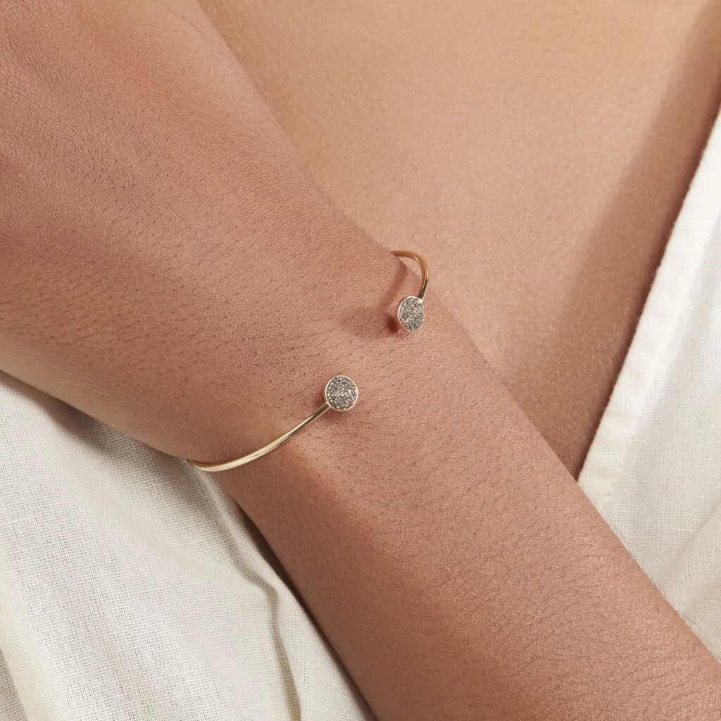 Histoire D'Or Bracelet Jonc Eryne Or Jaune – Image 5